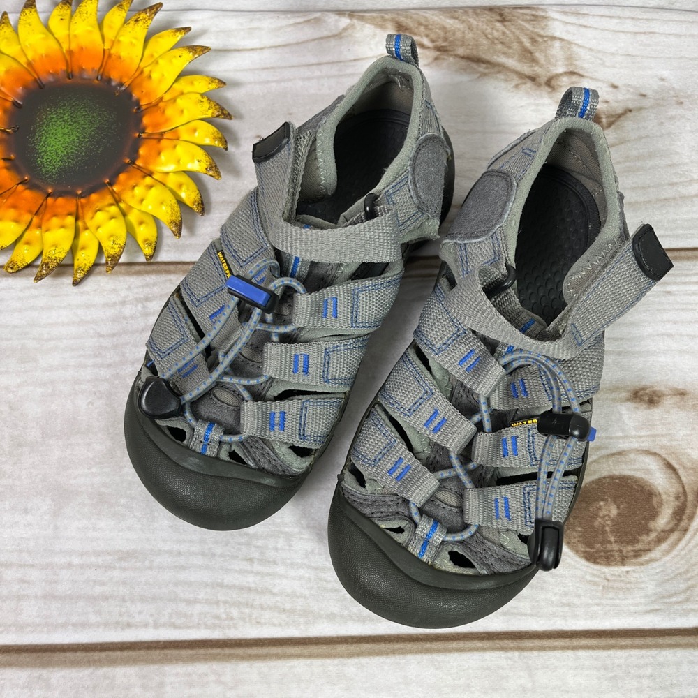 Keen‎ Kids Newport H2 Water Sandals Gray Blue Shoes Outdoor K1 1 Boys